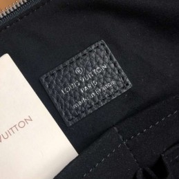 Replica Louis Vuitton Black Taiga Leather Victor Briefcase