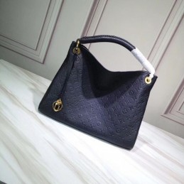 Replica Louis Vuitton Navy Blue Mahina Artsy GM