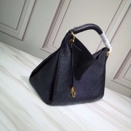 Replica Louis Vuitton Navy Blue Mahina Artsy GM