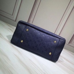 Replica Louis Vuitton Navy Blue Mahina Studded Base Artsy GM