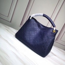 Replica Louis Vuitton Navy Blue Mahina Studded Base Artsy GM