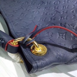 Replica Louis Vuitton Navy Blue Mahina Studded Base Artsy GM