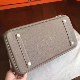 Replica Hermes Taupe Birkin 35 Gold Hardware Bag