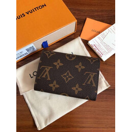 Replica Louis Vuitton Brown Monogram Fuchsia Rosalie Coin Purse