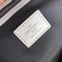 Replica Louis Vuitton White Monogram Keepall Bandouliere 45