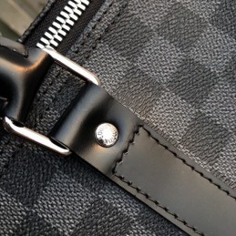 Replica Louis Vuitton Damier Graphite Palm Tree Keepall Bandouliere 45