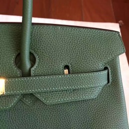 Replica Hermes Green Birkin 35 Gold Hardware Bag