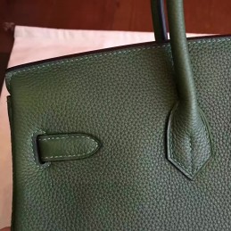 Replica Hermes Green Birkin 35 Gold Hardware Bag