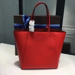 Replica Louis Vuitton Red Lockme Cabas
