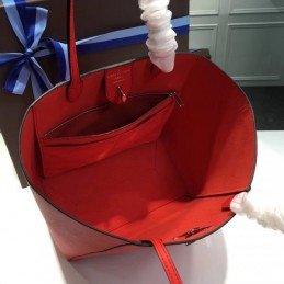 Replica Louis Vuitton Red Lockme Cabas