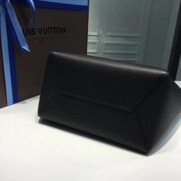 Replica Louis Vuitton Black Lockme Cabas