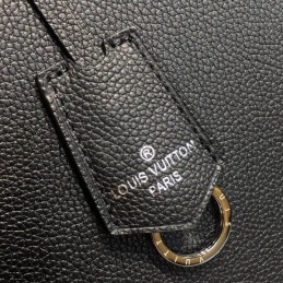 Replica Louis Vuitton Black Lockme Cabas