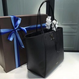 Replica Louis Vuitton Black Lockme Cabas