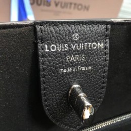 Replica Louis Vuitton Black Lockme Cabas