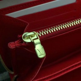Replica Louis Vuitton Brown Monogram Zippy Wallet