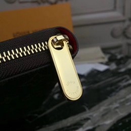 Replica Louis Vuitton Brown Monogram Zippy Wallet