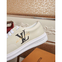Replica Louis Vuitton White Beverly Hills Sneakers