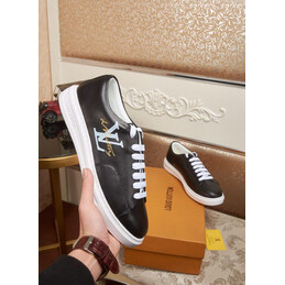 Replica Louis Vuitton Black Beverly Hills Sneakers
