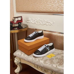 Replica Louis Vuitton Black Beverly Hills Sneakers