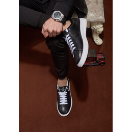 Replica Louis Vuitton Black Beverly Hills Sneakers