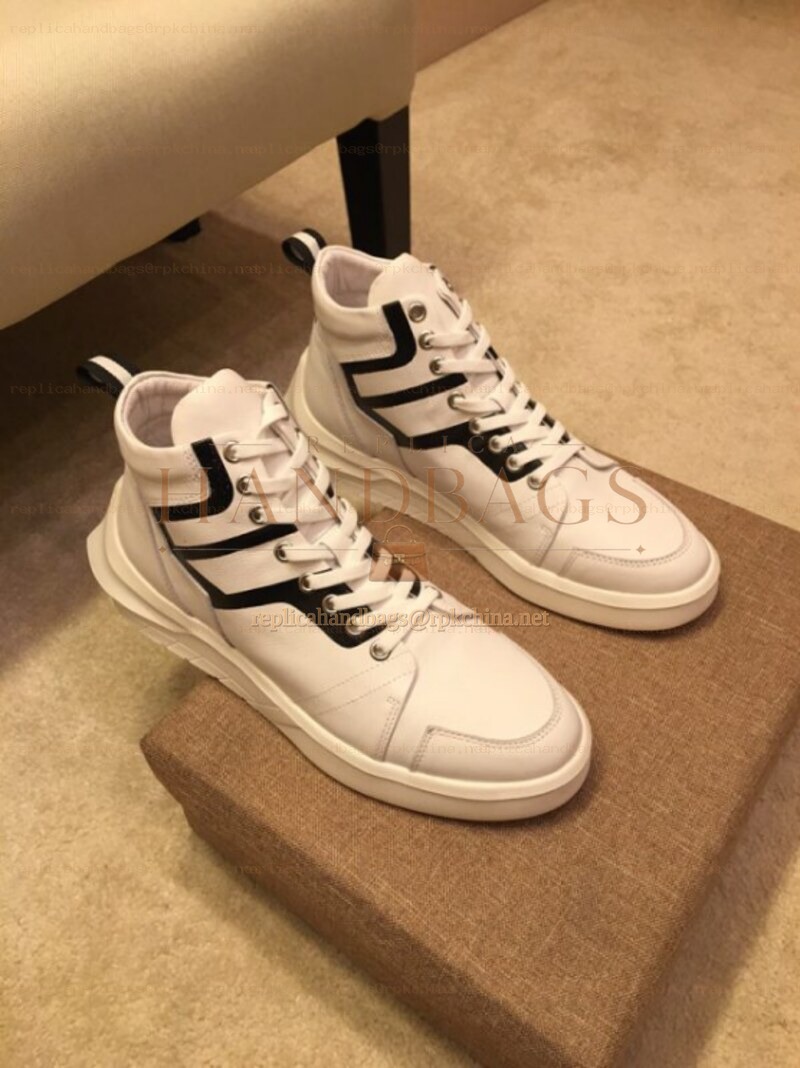 Replica Louis Vuitton White High Top Sneakers