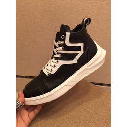 Replica Louis Vuitton Black High Top Sneakers