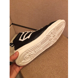 Replica Louis Vuitton Black High Top Sneakers