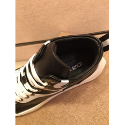 Replica Louis Vuitton Black High Top Sneakers