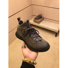Replica Louis Vuitton Olive Green Knit Sneakers