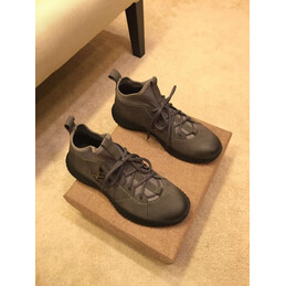 Replica Louis Vuitton Olive Green Knit Sneakers