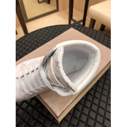 Replica Louis Vuitton White Monogram High Top Sneakers