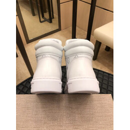 Replica Louis Vuitton White Monogram High Top Sneakers