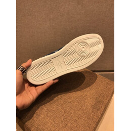 Replica Louis Vuitton Navy Blue Monogram High Top Sneakers