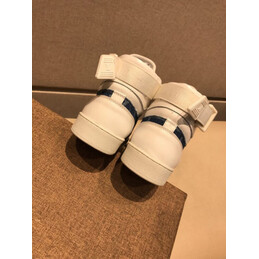 Replica Louis Vuitton Navy Blue Monogram High Top Sneakers