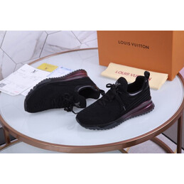 Replica Louis Vuitton Black VNR Sneakers