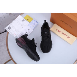 Replica Louis Vuitton Black VNR Sneakers