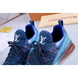 Replica Louis Vuitton Blue Knit VNR Sneakers