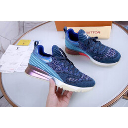 Replica Louis Vuitton Blue Knit VNR Sneakers