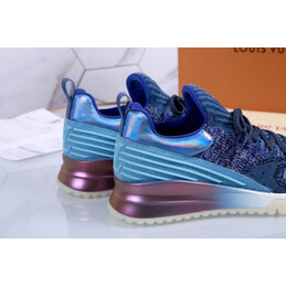 Replica Louis Vuitton Blue Knit VNR Sneakers