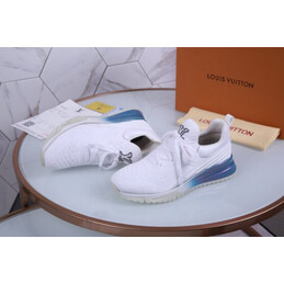 Replica Louis Vuitton White Knit VNR Sneakers
