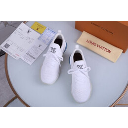 Replica Louis Vuitton White Knit VNR Sneakers