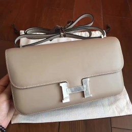 Replica Hermes Beige Constance Elan Palladium Hardware Bag