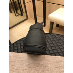Replica Louis Vuitton Black Perforated Low Top Sneakers