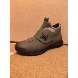 Replica Louis Vuitton Green Double Strap Sneakers