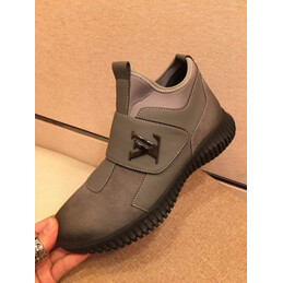 Replica Louis Vuitton Green Double Strap Sneakers