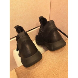 Replica Louis Vuitton Black Double Strap Sneakers
