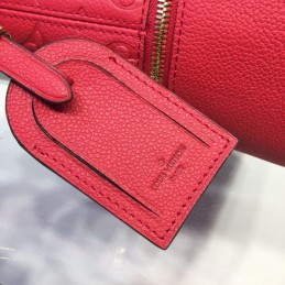 Replica Louis Vuitton Red Embossed Monogram Melie