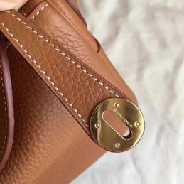 Replica Hermes Brown Lindy 26 Bag