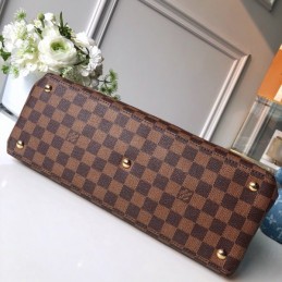 Replica Louis Vuitton Brown Damier Ebene Black Trim Riverside