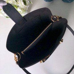 Replica Louis Vuitton Brown Damier Ebene Black Trim Riverside